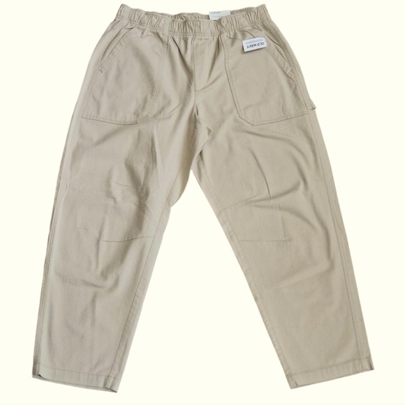 📌18 NWT Old Navy High Waist Pulla Utility Pants Women's Size Large - Picture 4 of 8
